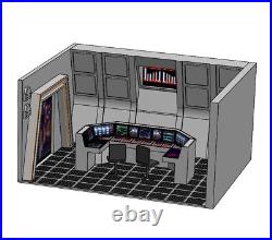 Endor Bunker Control Room Diorama for 3.75 inch (118) Scale Action Figure