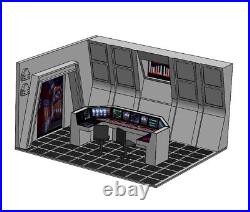 Endor Bunker Control Room Diorama for 3.75 inch (118) Scale Action Figure