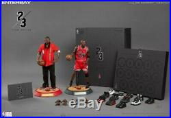 Enterbay NBA Michael Jordan Final Edition Away 1/6 Scale Masterpiece RM-1082 NEW