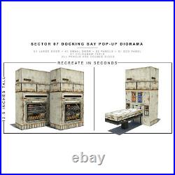 Extreme-Sets Sector 07 Docking Bay and Modules Diorama Custom Bundle 1/12 Scale
