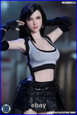Final Fantasy Tifa Lockhart 1/6 Scale Action Figure Head & Clothes and Body set