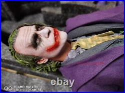 Fire Batman The Dark Knight Joker Enterbay 1/4 Scale Action Figure New Instock