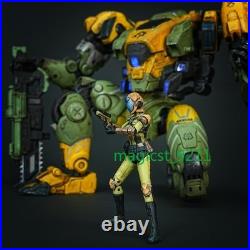 Fresh Retro DX-07 Aria Bladeheart EXO-Valcrian 1/18 Scale Mecha Action Figure