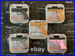 GLOCK Style Realistic Mini Pistol Model Handgun 1/3 Scale 19X G45 KeyChain Gift