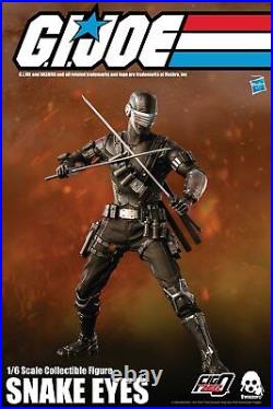 G. I. Joe SNAKE EYES 12 Action Figure 1/6 Scale Hasbro FigZero ThreeZero