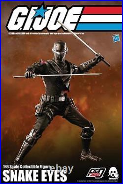 G. I. Joe SNAKE EYES 12 Action Figure 1/6 Scale Hasbro FigZero ThreeZero