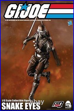 G. I. Joe SNAKE EYES 12 Action Figure 1/6 Scale Hasbro FigZero ThreeZero