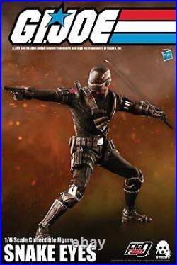 G. I. Joe SNAKE EYES 12 Action Figure 1/6 Scale Hasbro FigZero ThreeZero