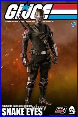 G. I. Joe SNAKE EYES 12 Action Figure 1/6 Scale Hasbro FigZero ThreeZero