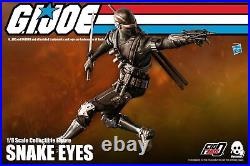 G. I. Joe SNAKE EYES 12 Action Figure 1/6 Scale Hasbro FigZero ThreeZero