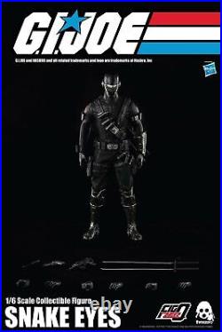 G. I. Joe SNAKE EYES 12 Action Figure 1/6 Scale Hasbro FigZero ThreeZero