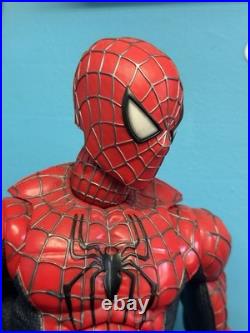 HEAD ONLY Toy Biz Tobey Maguire Movie Spider-Man 2 (2004) Ultimate 18 Custom HEAD ONLY Toy Biz Tobey Maguire Movie Spider-Man 2 (2004) Ultimate 18 Custom