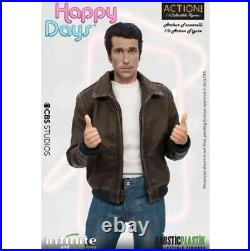 Happy Days Fonzie Standard Edition 16 Scale Action Figure