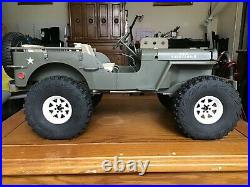 Hasbro Gi Joe Jeep Willys 16 1/6 scale RC Crawler