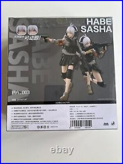 Hasuki Pocket Art Series SASHA HABE (Rifleman) 1/12 Scale Figure PERFECT MINT
