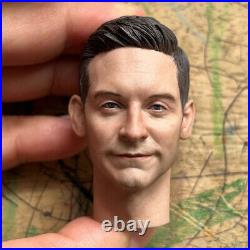 High Quality Delicate Painted 1/6 Scale Tobey Maguire Head Sculpt Fit 12 Figure