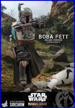 Hot Toy Star Wars Mandalorian BOBA FETT Deluxe Action Figure 1/6 Scale TMS034