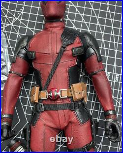 Hot Toys 1/6 Scale Deadpool 2.0 Body Outfits Head Hands Figure HT MMS490 12in