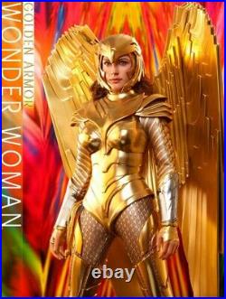 Hot Toys 1/6 scale Wonder Woman Figure 1984 Golden Armor pre order USA Seller