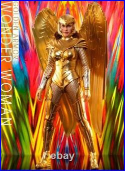 Hot Toys 1/6 scale Wonder Woman Figure 1984 Golden Armor pre order USA Seller