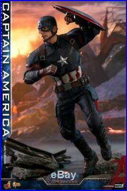Hot Toys 1/6th Scale MMS536 Avengers Endgame Captain America 12 Action Figures