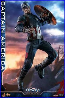 Hot Toys 1/6th Scale MMS536 Avengers Endgame Captain America 12 Action Figures