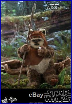 Hot Toys 1/6th scale Wicket Collectib Figure Star Wars Return of the Jedi MMS550