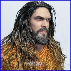Hot Toys Aquaman MMS518 1/6 Scale Action Figure Used Rooted Hair