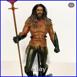 Hot Toys Aquaman MMS518 1/6 Scale Action Figure Used Rooted Hair