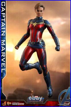 Hot Toys Avengers Endgame Captain Marvel Carol Danvers 1/6 Scale Figure In Stock