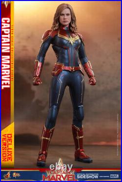 Hot Toys CAPTAIN MARVEL Deluxe 1/6 Scale Action Figure MMS522 Avengers In Stock