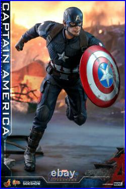 Hot Toys Captain America Avengers Endgame Marvel 1/6 Scale Action Figure In Hand