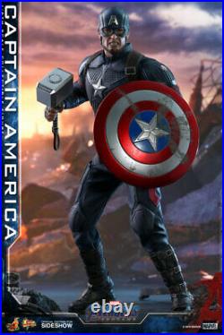 Hot Toys Captain America Avengers Endgame Marvel 1/6 Scale Action Figure In Hand