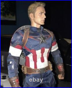 Hot Toys Captain America MMS281 Avengers Age Of Ultron 1/6 Scale Figure