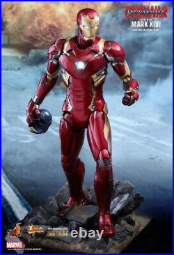 Hot Toys Iron Man 1/6 Scale Mark XLVI Diorama Base Stand Figure HT MMS353D16 New