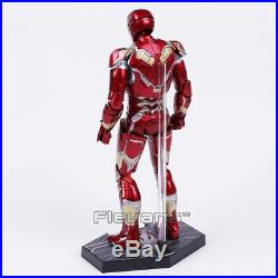 Hot Toys Iron Man Diecast Mark XLII MK43 with LED Light 1/6th Scale Ironman