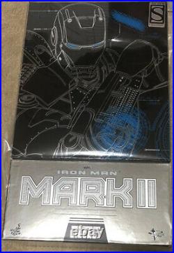 Hot Toys Iron Man Mark II Diecast MMS431 1/6 Scale Figure Sideshow Exclusive