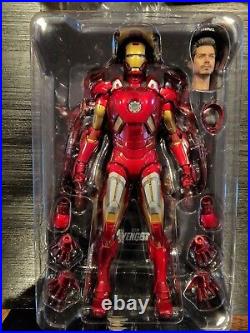 Hot Toys Iron Man Mark VII The Avengers 16 Scale 12 inch Action Figure MM#185