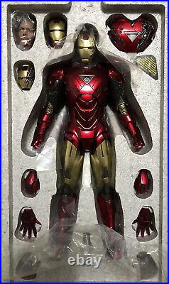 Hot Toys Iron Man Mark VI Diecast MMS378 1/6 Scale Figure Sideshow Exclusive