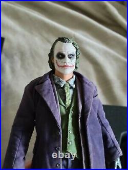 Hot Toys Joker DX01 1/6 Scale Figure The Dark Knight TDK Batman Used Complete