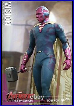 Hot Toys MMS296 Avengers Age Of Ultron 1/6 Scale Vision Action Figure NEW