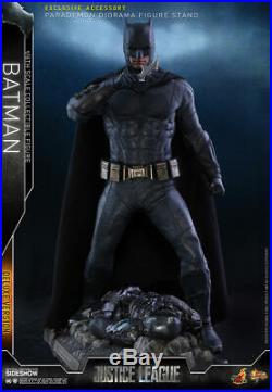 Hot Toys MMS456 DC Justice League Batman Deluxe 1/6 Scale Ben Figure Double Box