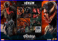 Hot Toys MMS626 Venom Let There Be Carnage Venom 1/6 Scale Figure In Stock