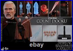 Hot Toys MMS 496 STAR WARS II Attack of the Clones COUNT DOOKU 1/6 Scale Figure