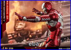 Hot Toys Marvel Iron Man Mark V 5 Diecast Reissue 1/6 Scale Figure In Stock USA
