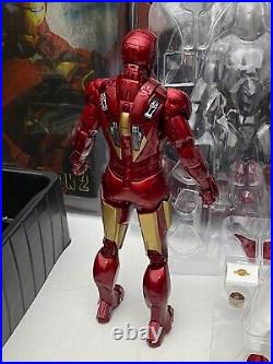 Hot Toys Marvel MMS 123 Iron Man 2 Iron Man Mark 4 IV 1/6 Scale Action Figure
