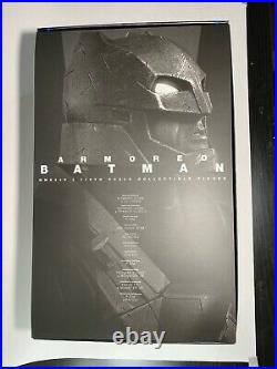 Hot Toys Mms349 Batman V Superman Dawn Of Justice Armored Batman 1/6th Scale