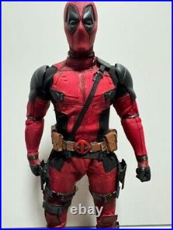 Hot Toys Movie Masterpiece MMS347 Deadpool 1/6 Scale Action Figure JUNK