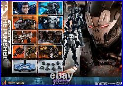 Hot Toys Punisher War Machine Armor Marvel Iron Man 1/6 Scale Diecast Figure NEW