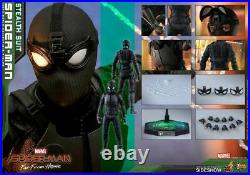 Hot Toys Spider-Man Stealth Suit 1/6 Scale Figure Far From Home